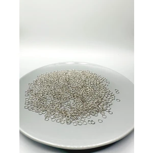 Egem Aksesuar 5 mm Metal Gümüş Renk Takı Halkası 50 gr