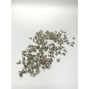 Egem Aksesuar Düğüm Kapama Kancası Gümüş Renk (100 Adet)