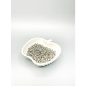 Egem Aksesuar 4 mm Metal Gümüş Renk Takı Halkası 500 Adet