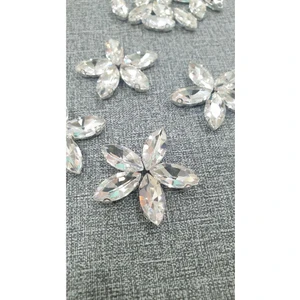 Tekno Trust 7*15MM Mekik Kristal Dikme Kasalı Taş (100 Adet)