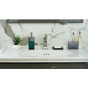 Biga 3 Lü Banyo Set Şeffaf Siyah