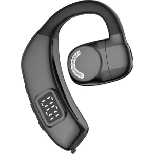 X30 Bluetooth 5.4 Tek Kulaklı Iş Kulaklığı Kablosuz Kanca Kulaklık - Siyah (Yurt Dışından)