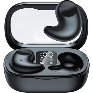 SM01 Tws Dijital Ekran Bluetooth Kulaklık Mini Uyku Kulaklıkları Kablosuz Müzik Kulaklığı - Siyah (Yurt Dışından)