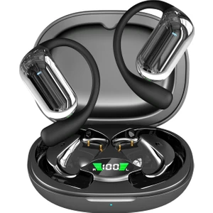 YYK-Q16S Bluetooth 5.3 Spor Kulaklık Gürültü Azaltma Ows Kablosuz Kulaklık - Siyah (Yurt Dışından)