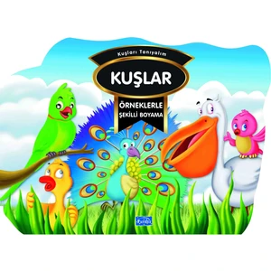 Örneklerle Şekilli Boyama - Kuşlar