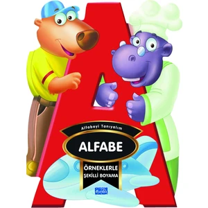 Örneklerle Şekilli Boyama – Alfabe