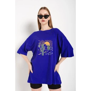 Çöl Tema Baskı Unisex T-Shirt