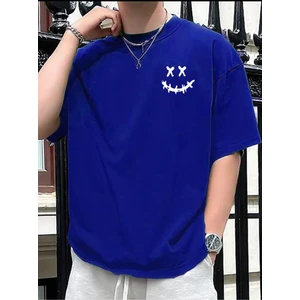 Gülen Yüz Baskı Unisex T-Shirt