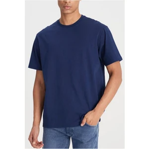 Unisex Pamuklu Bisiklet Yaka T-Shirt