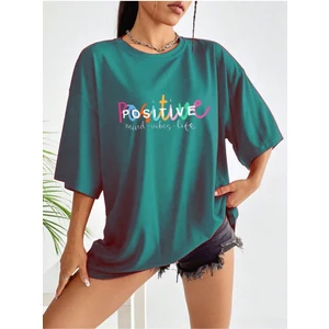 Positive Baskılı Unisex T-Shirt