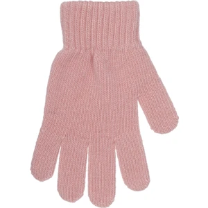 Unisex Likralı Yün Eldiven Fo 5557 Pudra Rengi