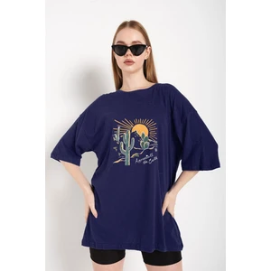 Çöl Tema Baskı Unisex T-Shirt