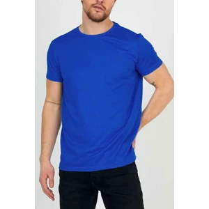 Unisex Pamuklu Bisiklet Yaka T-Shirt