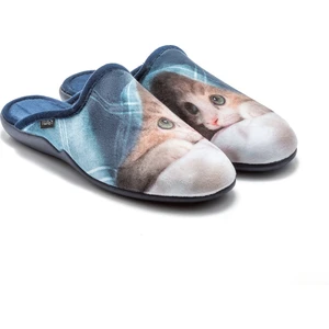 Kitten Kadın Ev Terliği Mavi 36/41