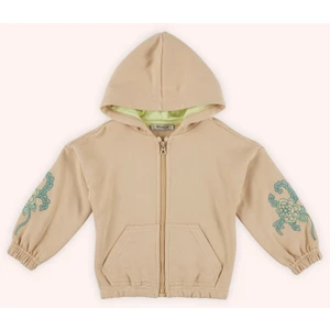 Kız Bebek Fermuarlı Sweatshirt