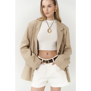 Brenna Bej Keten Blazer
