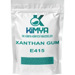 Ok Kimya Xanthan Gum E415 Ksantam - Gam Stabilizör ve Kıvam Arttırıcı 1 kg