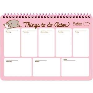 Keskin Color Pusheen Spiralli 52 Yaprak 17 x 24 cm Haftalık Planlayıcı