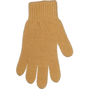 Unisex Likralı Yün Eldiven Fo 5557 Hardal