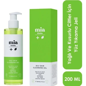 Mia Klinika Sivilceli, Yağlı ve Akneli Ciltler İçin Yüz Yıkama Jeli
