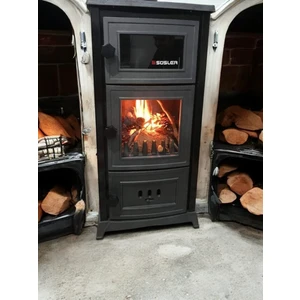 Döküm Şömine Soba Emaye Kaplı