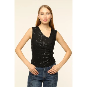 Home Store Kolsuz Payetli Bluz