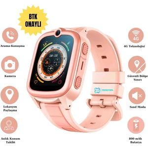 Tekno Pool Hx Kids 4g Pro+ Btk Kayıtlı Sim Kartlı Akıllı Çocuk Saati
