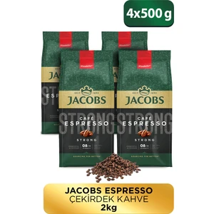 Cafe Espresso Çekirdek Kahve 500 Gr x4 Adet
