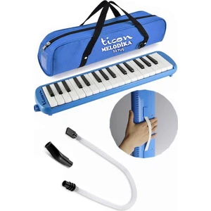 Melodika 32 Tuşlu Mavi Bez Çantalı Melodika