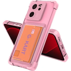 Xiaomi 13T Pro Kılıf Darbe Emici Köşe Korumalı Kartlıklı Cüzdanlı Silikon Kapak