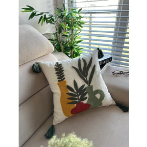 En Gözde Home Punch Nakışlı Kırlent Kılıfı