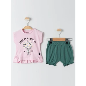 Kız Bebek Takım 6-18 Ay Pembe