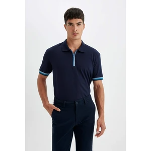 New Regular Fit Polo Yaka Kısa Kollu Tişört D6000AX24SM