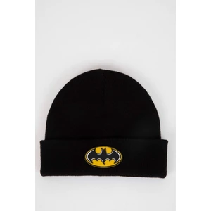 Erkek Çocuk Batman Etiket Bere X9219A624WN