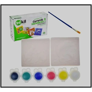 Seramik Mandala Boyama Seti