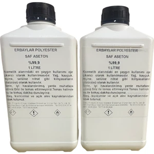 Saf Aseton %99,9 Oje Temizleyici 2 Litre