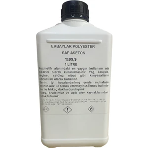 Saf Aseton %99,9 Oje Temizleyici 1 Litre