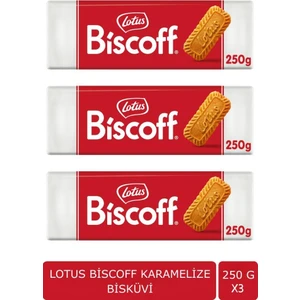 Biscoff Çıtır Kurabiye 250 gr x 3 Adet