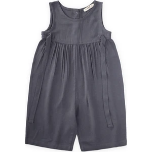 Kolsuz Bağcıklı elbise 2-7 Yaş Antrasit