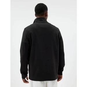 5WAM70090MK Koton Erkek Sweat Siyah