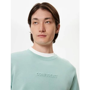 5WAM70092MK Koton Erkek Sweat Yeşil