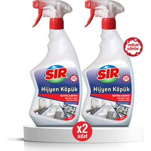 Hijyen Köpük Mutfak & Banyo Çamaşır Suyu Katkılı 750 ml 2'li