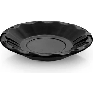 Kırılmaz Çay Tabağı 6 Adet 11 cm Siyah TR304B