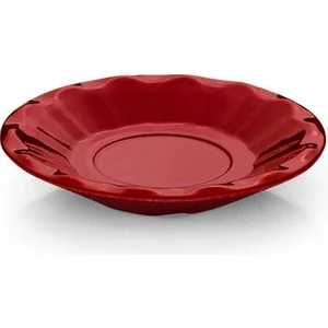 Kırılmaya Dayanıklı Çay Tabağı 6 Adet 11 cm Kırmızı TR304R
