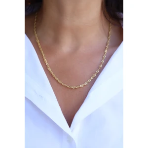 Yenigün Kuyumculuk 14 Ayar Altın Singapur Zincir 3 mm