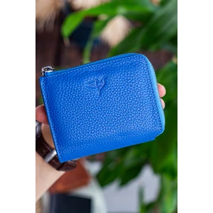 Leeds Deri Fermuarlı Unisex Cüzdan