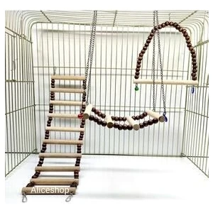 Sultan Papağanı ve Boyutundaki Kuşlar Için 3lü Set