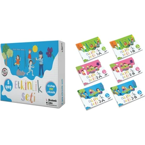 Akademik Zeka 5 Yaş Etkinlik Seti ( 6 Kitap 202 Etkinlik)