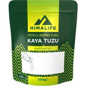 500 G Iyotlu Ince Kaya Tuzu