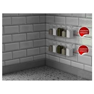 Dns Baskı Pleksi Raf Genişlik 30CM x 10CM (3mm Pleksiden Üretilir)